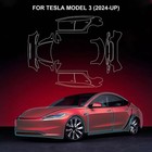 For Tesla Model 3 Highland 2024-up Full Car Paint Protection Film Precut Kit Ppf