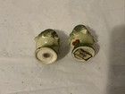 Vintage Christmas Tree Salt And Pepper Shakers Marked Wolin Japan 2 5    Tall