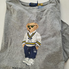 Men s Polo Ralph Lauren Polo Bear Crew Neck T-shirt Size 2xl Gray