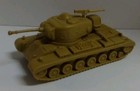   rare   Marx Vintage  60s Battleground desert Fox Tan Sand Colored   51 Tank  