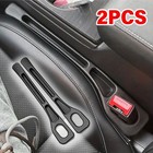 2pc Car Seat Gap Filler Organizer Storage Box Universal Leak-proof Plug Strip