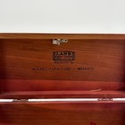Minature Lane Cedar Chest Salesman Sample Vtg Usa Jewelry Trinket Box Modesto