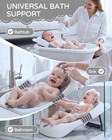 Baby Bath Support Foldable Baby Bathtub Bath Tub For Newborn Infant Baby Bath   
