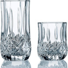 Luminarc V0668 Brighton Bpa-free 16-piece Assorted Clear Glass Tumbler Set