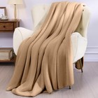 Premium Cooling Fleece Throw Blanket     Soft Breathable All-season Bed Blankets