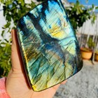 1 73lb Natural Gorgeous Labradorite Quartz Crystal Stone Specimen Healing