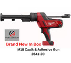 Milwaukee M18 18 Volt 2641-20 10 Oz Caulk   Adhesive Gun - Brand New In Box