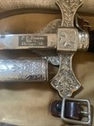 Vintage Knights Of Columbus Ceremonial Sword  Scabbard  case C  Gleason Prewar