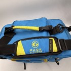 6 Pack Fitness Bag Travel Innovator 4 Meal Prep Gym With Containers Blue Strap