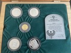 Treasures Of Egypt Collection 1993 Silver Gold Coin Set With Certificate