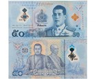 Thailand Set 2 Unc 50 100 Baht Nd 2025 P 146 147 New Polymer Unc