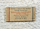 1947 New York Dav License Plate Tag Insert