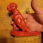 Vintage Sinclair Dinoland Mold A Rama Tyrannosaurus Rex T-rex Red Figure Toy