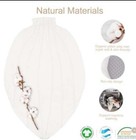 Organic Wood Baby Gym With Cotton Play Mat With Hanging Sensory Activity Center