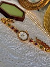 Gold French Vintage Style Unique Dainty Women   s Wrist Watch Trendy Cute Gift