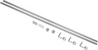 Umbra Cappa        Adjustable Curtain Rod For Windows 36 To 72    Nickel Drapery Rod