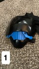 Batman-inspired Superhero Armor Costume Set Black Blue With Mask Belt