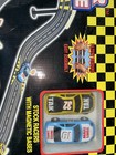 Vintage Artin Slot Car - Stock Car Challenge Mustang Set 7ft 2 Cars - Open Box