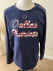 Evoshield Men s Dallas Patriots Long Sleeve Practice Jacket Blue Size 2xl 