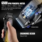 Professional Barber Hair Clippers Trimmer Shaver Set For Men cordless Hair Cu   