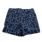 Tommy Hilfiger 5  Classic Stretch Shorts Womens Size 4 Blue Aop Logo Casual