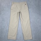 The North Face Girls Xl 18 Hiking Pants Tan Khaki Nylon Stretch Straight Leg