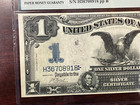 Fr 227 1899  1 One Dollar Silver Certificate  black Eagle   Pmg 30