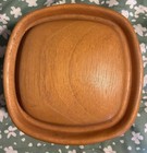 Guy Morse-brown Pork Pie Crown Wooden Millinery Hat Block Sq Oval Base 22 5 8   