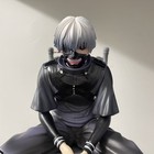 Tokyo Ghoul Kaneki Ken Sitting Anime Figure Model Statue Collectibles Ornaments