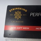 Stringking Performance Mesh Type 1s Semi Soft Lacrosse Mesh White New