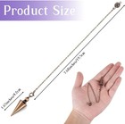 Copper Healing Pendulum Spiritual Divination Pendulum For Witchcraft Supplies  B