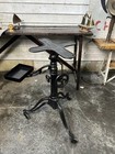 1920s  Industrial Cranking Cast Iron Drafting Table Office Study Art Desk Loft