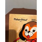 Vintage Fisher Price Dog And Puppies Wooden Puzzle