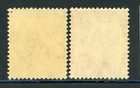 Trinidad   Tobago Mr2-3 Sg177-78 Mnh 1917 Britannia War Tax Set Of 2 Cv 8