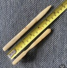 Antique Early    toothbrush   Dental Tool Civil War Era Ransom Randolph Toledo Oh