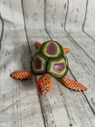 Turtle Tortuga Oaxacan Wood Carving Folk Art  Oaxaca Mexico Neon Bright Colors
