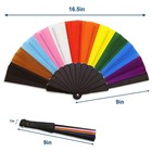 Progress Pride Hand Fan Lgbtq Small Folding Fan Rainbow Pride Lgbtq Accessory