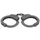 Peerless Model 730c Superlite Aluminum Chain-linked Handcuffs   Keys  Gray