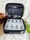 Nwt Vera Bradley Sierra Travel Pill Case Medicine 7 Days Box For Tote Backpack