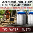 Water Timer Solar Powered Intelligent Plant Drip Irrigation Watering Pump Patio