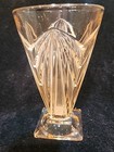 Vintage Indiana Glass Pink Pyramid Pattern Tumbler