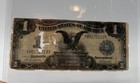 1899  1 Black Eagle Silver Certificate Large Size Note Blue Seal