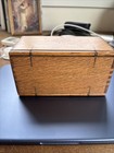 Antique Singer Sewing Machine Puzzle Box Vintage 1889 Oak Wood  no Attachments
