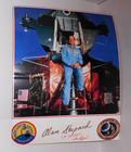 Rare Signed Nasa Astronaut Alan Shepard Special Event Placard Poster 16 X 20