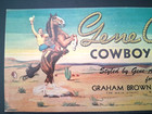Nos Vintage Gene Autry Cowboy Boots Store Display Graham Brown Shoe Dallas Tx