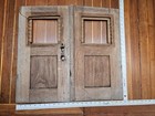 Pair Of Vintage Teak Doors Off 1979 Formosa  23 3 8  X 21 3 8  Opening 