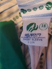 Vntg Girl Scouts Uniform Short Sleeve Shirt Sz 16 0-226  Skirt  Hat And Tie