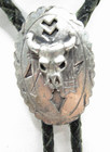 Bolo Tie Cow Steer Vintage Silvel  Marked