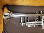 Bach Stradivarius 180s37 Silver Trumpet--chem Cleaned  Extras  Gorgeous 