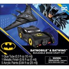 Masterpieces - Batman - Batmobile   Batwing Wood Craft Kit